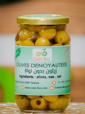 Olives Vertes Dénoyautées