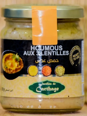 Houmous aux 3 Lentilles