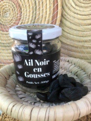 Ail noir en gousses