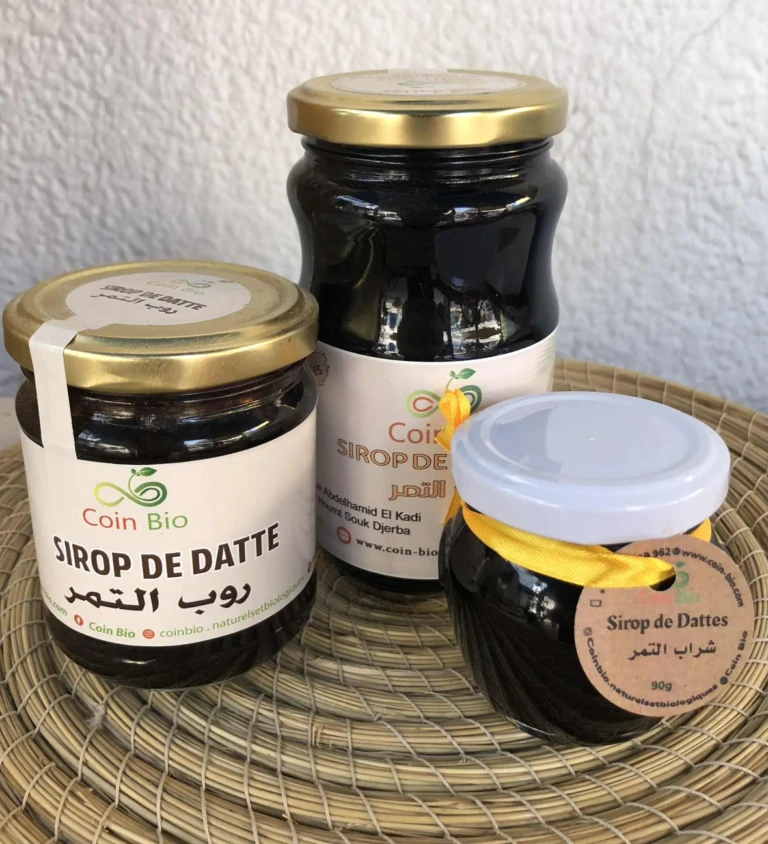 Famille sirop de dattes