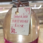 Huile massage rose