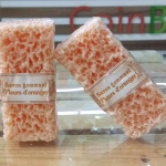 Savon gommant fleurs d'oranger