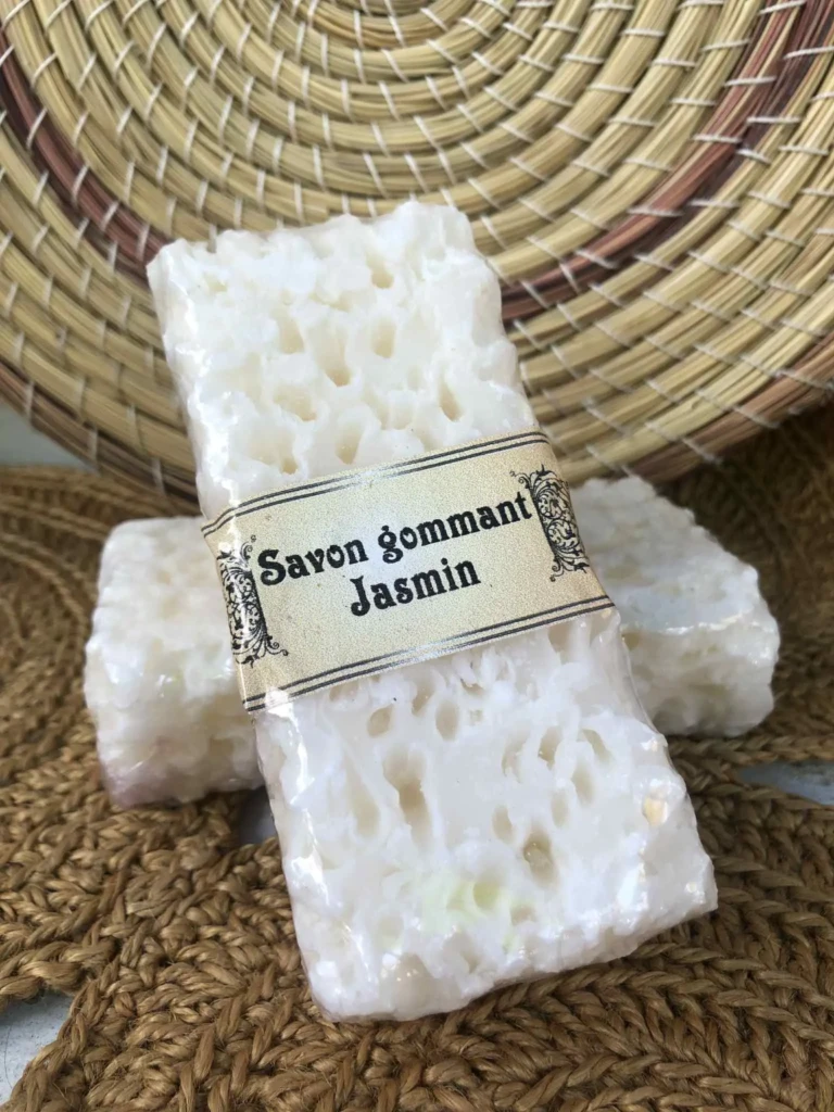 Savon gommant jasmin