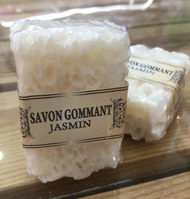 Savon gommant jasmin