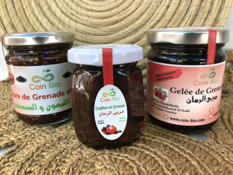 Famille confiture de grenade