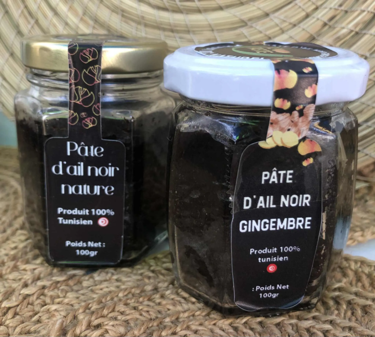 Famille Pâte d'ail noir