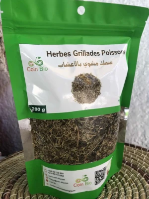 herbes grillades poissons