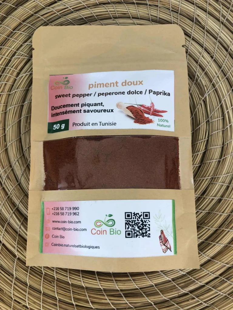 Piment doux sachet